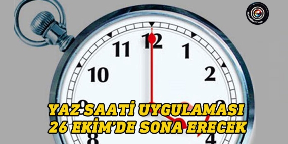 Saatler bir saat geri alınacak