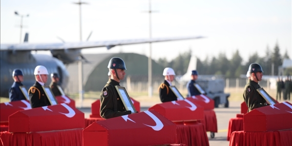 Türkiye şehitlerini uğurluyor