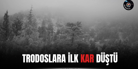 Trodoslara ilk kar düştü