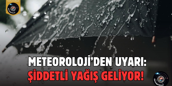 Şiddetli sağanak ve gök gürültülü yağış bekleniyor