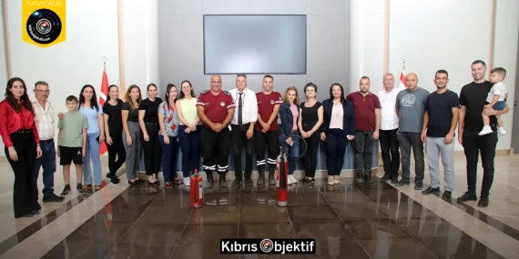 Meclis personeline yangın söndürme ve ilk müdahale eğitimi verildi