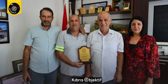 Cengiz Topel Endüstri Meslek Lisesi’nden Lefke Belediyesi’ne ziyaret