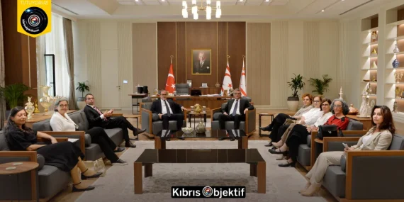 Erhürman, Kemal Saraçoğlu Lösemili Çocuklar ve Kanserle Savaş Vakfı’nı kabul etti