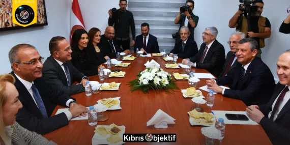 CHP Genel Başkanı Özgür Özel, CTP’yi ziyaret etti