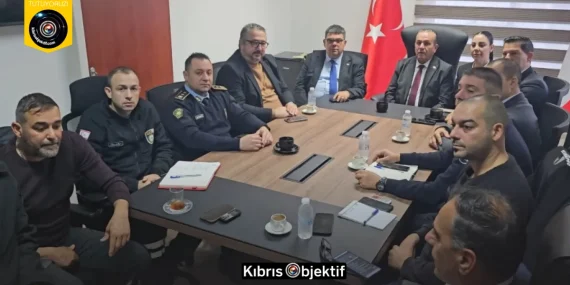 Ataoğlu, Girne İlçe Emniyet Kurulu toplantısına katıldı