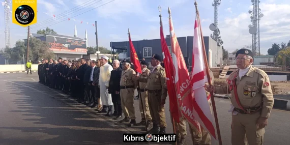 Larnaka Şehitleri İskele’de düzenlenen törenle anıldı