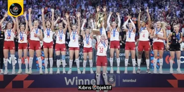 A Milli Kadın Voleybol Takımı, üst üste ikinci kez Avrupa şampiyonu - Görsel Dizayn