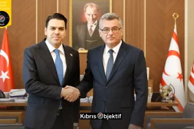 Cumhurbaşkanı erhürman, tika başkanı eren’i kabul etti - Görsel Dizayn