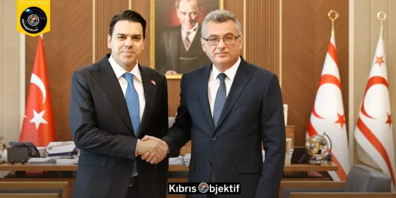 Cumhurbaşkanı erhürman, tika başkanı eren’i kabul etti