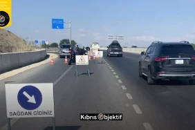 Lefkoşa Kuzey Çevre Yolu’nun bir bölümü altyapı çalışmaları nedeniyle trafiğe kapatıldı - Görsel Dizayn