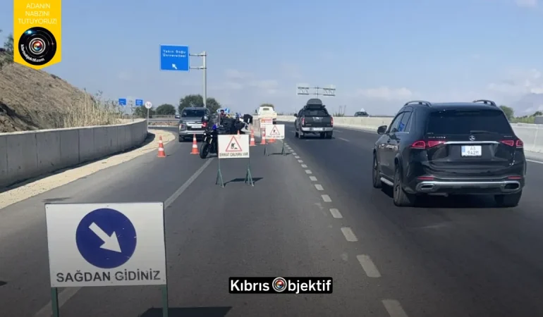 Lefkoşa Kuzey Çevre Yolu’nun bir bölümü altyapı çalışmaları nedeniyle trafiğe kapatıldı - Görsel Dizayn
