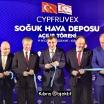 Cypfruvex’in 15 bin tonluk soğuk hava deposu hizmete açıldı - Görsel Dizayn