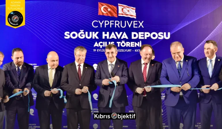 Cypfruvex’in 15 bin tonluk soğuk hava deposu hizmete açıldı - Görsel Dizayn