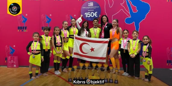 KKTC çocuk fitness sporcularından Hırvatistan’da büyük başarı