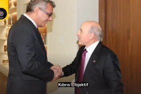 Erhürman, ABD Büyükelçisi Breslow’la görüştü - Görsel Dizayn