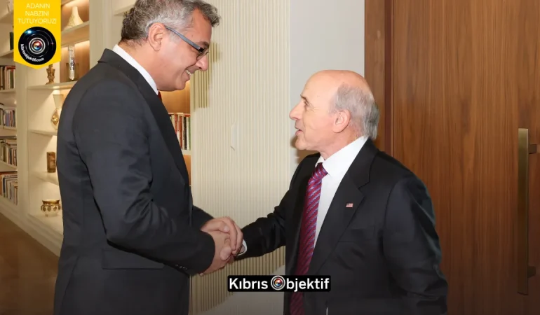 Erhürman, ABD Büyükelçisi Breslow’la görüştü - Görsel Dizayn