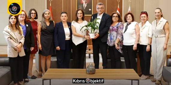 Ctp kadın örgütü’nden erhürman’a ziyaret