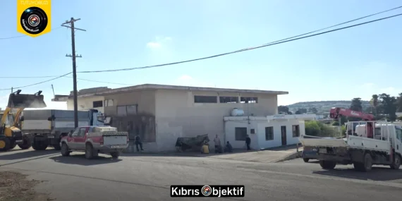 Dipkarpaz’daki Tarım Bakanlığı deposu üreticiler için hizmete açıldı