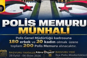 Polis Genel Müdürlüğü’nden 180 erkek 20 kadın polis memuru için münhal ilanı - Görsel Dizayn