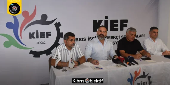 Kıbrıs işçi ve emekçi sendikaları federasyonu ikinci kuruluş yıl dönümünü kutladı
