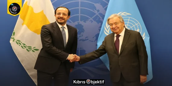 Hristodulidis New York’ta Guterres ile görüştü