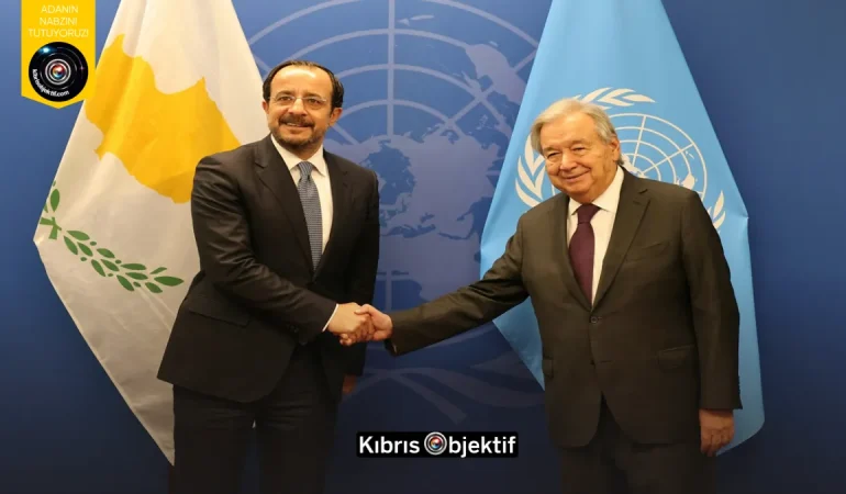Hristodulidis New York’ta Guterres ile görüştü - Görsel Dizayn