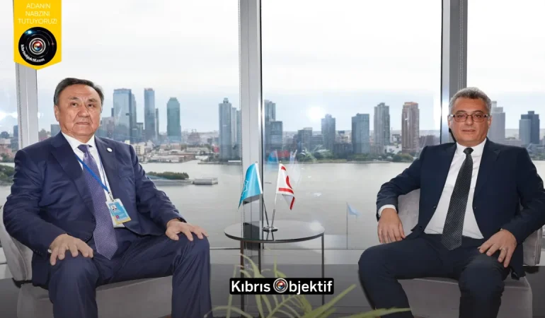 Cumhurbaşkanı Erhürman, New York’ta TDT Genel Sekreteri Ömüraliyev ile bir araya geldi - Görsel Dizayn