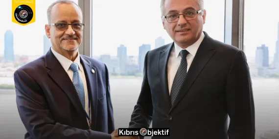 Cumhurbaşkanı erhürman, islam işbirliği teşkilatı genel sekreteri ahmed ile bir araya geldi
