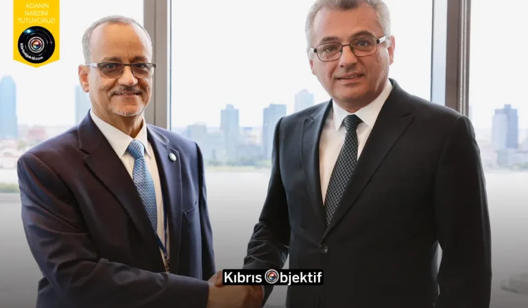 Cumhurbaşkanı erhürman, islam işbirliği teşkilatı genel sekreteri ahmed ile bir araya geldi - Görsel Dizayn