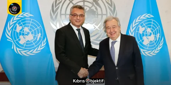 Cumhurbaşkanı Tufan Erhürman, BM Genel Sekreteri Antonio Guterres ile New York’ta bir araya geldi