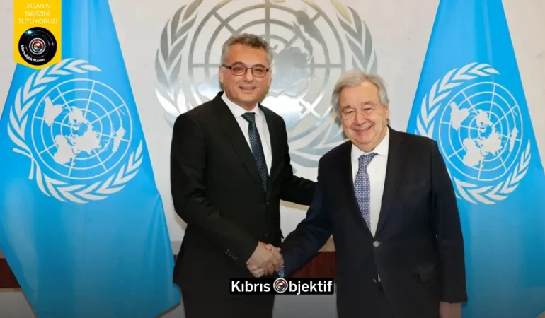 Cumhurbaşkanı Tufan Erhürman, BM Genel Sekreteri Antonio Guterres ile New York’ta bir araya geldi - Görsel Dizayn