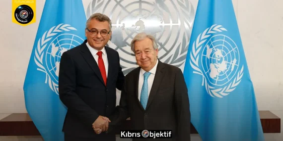 Erhürman ile Guterres’in New York’taki görüşmesi sona erdi