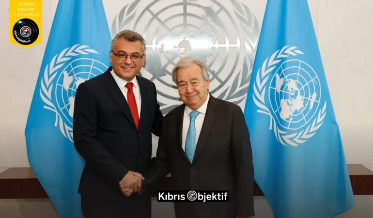 Erhürman ile Guterres’in New York’taki görüşmesi sona erdi - Görsel Dizayn