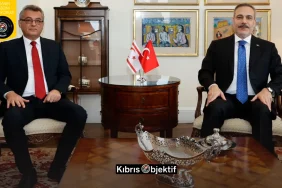 Cumhurbaşkanı Erhürman, Türkiye Dışişleri Bakanı Hakan Fidan ile görüştü - Görsel Dizayn