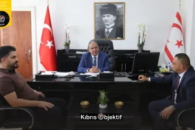 Bakan sucuoğlu, gazimağusa birleşik taksiciler birliği heyetini kabul etti - Görsel Dizayn