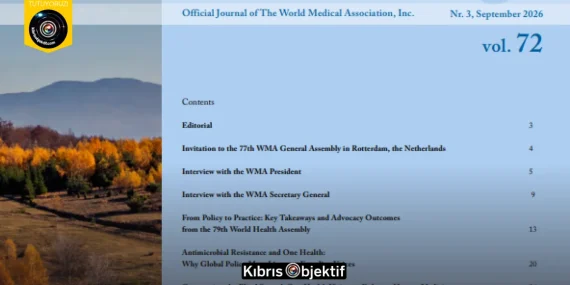 Kttb başkanı dalkan’ın makalesi world medical journal’da yayımlandı