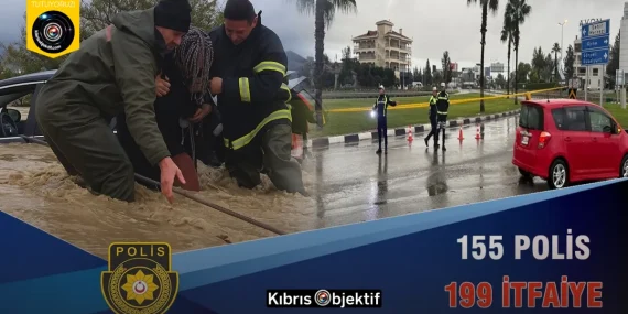 Polis, Lefkoşa’da trafik akışına kapanan ve açılan yolları açıkladı