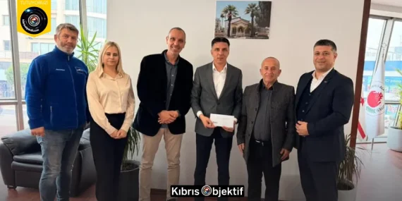 Tayf Ltd ile Marshall Boyaları’ndan Gönyeli-Alayköy Belediyesi’ne boya bağışı