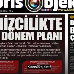 Kıbrıs Objektif BİRİNCİ SAYFA – 15 Eylül 2026 - Görsel Dizayn