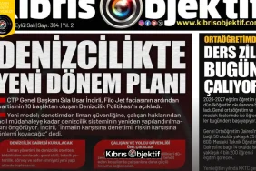Kıbrıs Objektif BİRİNCİ SAYFA – 15 Eylül 2026 - Görsel Dizayn
