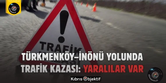 Türkmenköy–İnönü yolunda trafik kazası: Yaralılar var