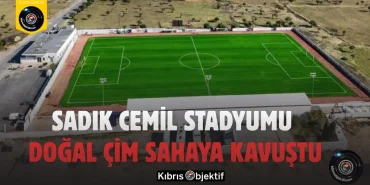 Sadık Cemil Stadyumu Doğal Çim Sahaya Kavuştu - Görsel Dizayn