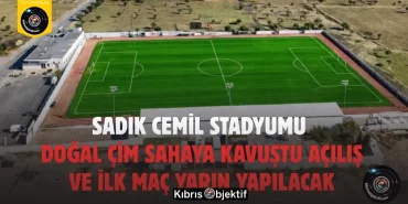Sadık Cemil Stadyumu Doğal Çim Sahaya Kavuştu Açılış ve İlk Maç Yarın Yapılacak - Görsel Dizayn