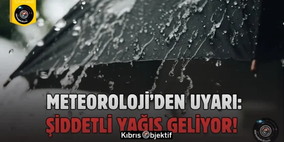 Şiddetli sağanak ve gök gürültülü yağış bekleniyor