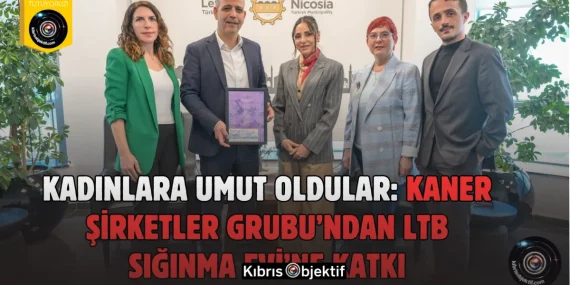Kaner Şirketler Grubu’ndan LTB Kadın Sığınma Evi’ne destek
