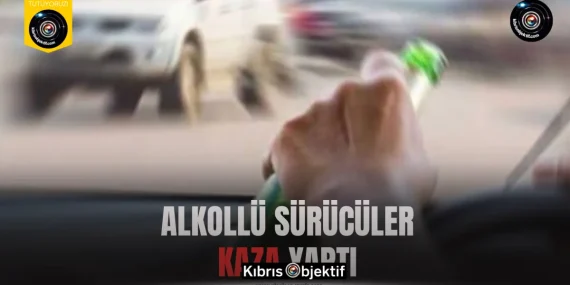 İskele ve Lefkoşa’da trafik kazası: Alkollü iki sürücü tutuklandı