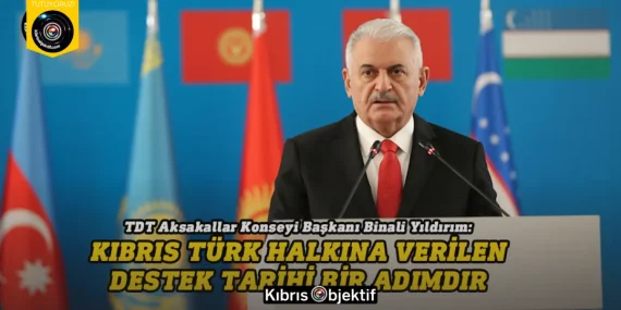 Yıldırım: Kıbrıs Türk halkına verilen destek tarihi bir adımdır