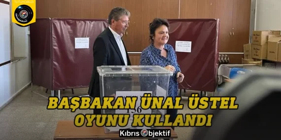 Başbakan Ünal Üstel oyunu kullandı