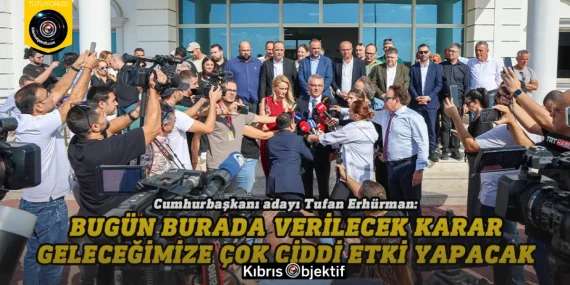 CTP Genel başkanı ve cumhurbaşkanı adayı Erhürman oyunu kullandı
