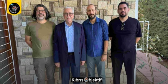 Bağımsızlık Yolu, Dördüncü Cumhurbaşkanı Akıncı’yı ziyaret etti